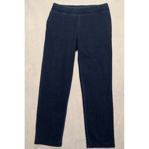 J Jill Jeans M 8  / 10 Pure Straight Slim-Leg Knit Pull-On Lightweight Stretch